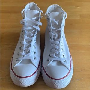 White high top converse